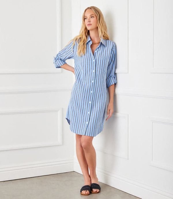 Stripe Shirtdress - Image 5