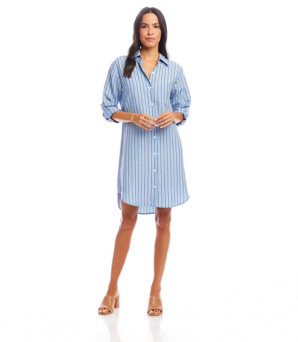 Stripe Shirtdress - Image 6