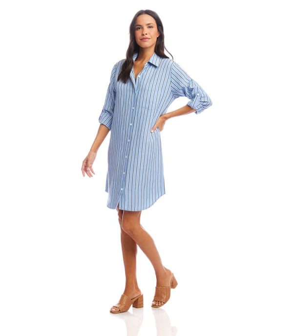 Stripe Shirtdress - Image 7