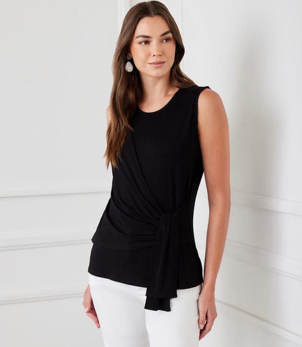 Side Drape Top
