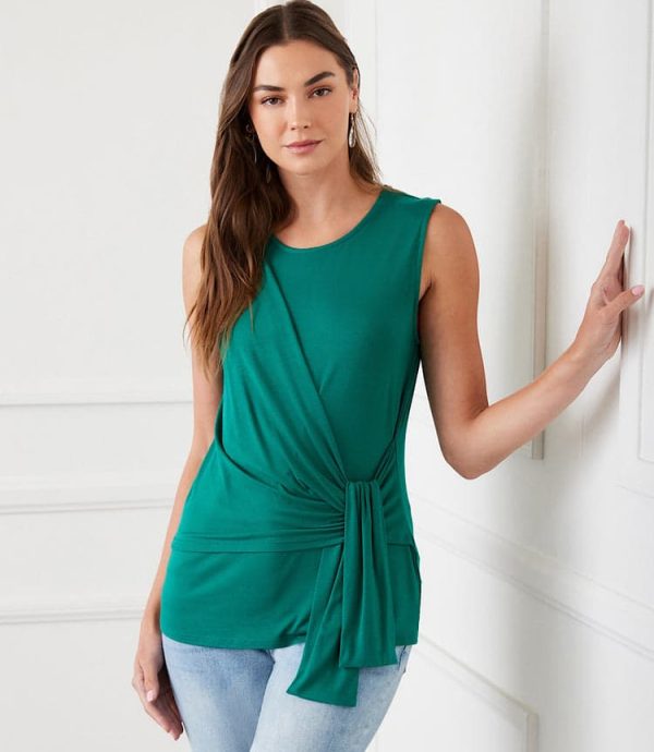 Side Drape Top