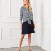3/4 Sleeve Tie Front Top - Image 2