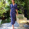 Bias Puff Sleeve Dress - Image 2