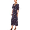 Bias Puff Sleeve Dress - Image 4