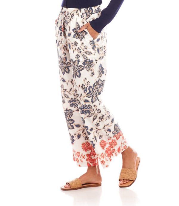 Drawstring Cropped Pants - Image 3