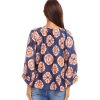 Blouson Sleeve Peasant Top - Image 4