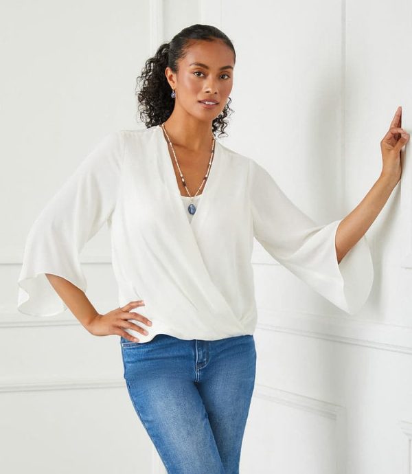 Drape Front Crossover Top - Image 2