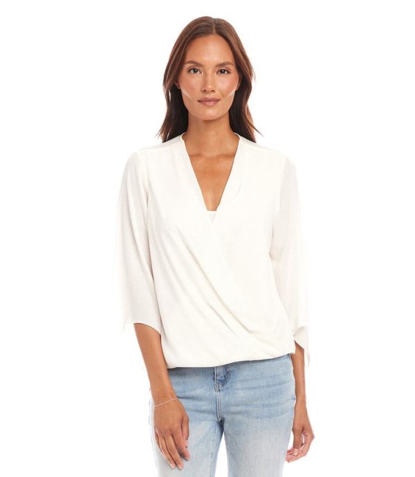 Drape Front Crossover Top - Image 3