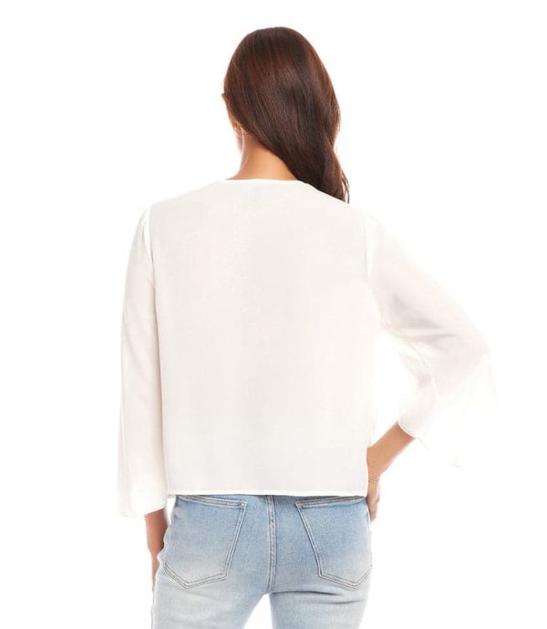 Drape Front Crossover Top - Image 5