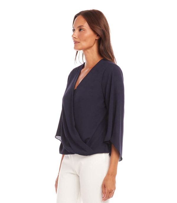Drape Front Crossover Top - Image 3