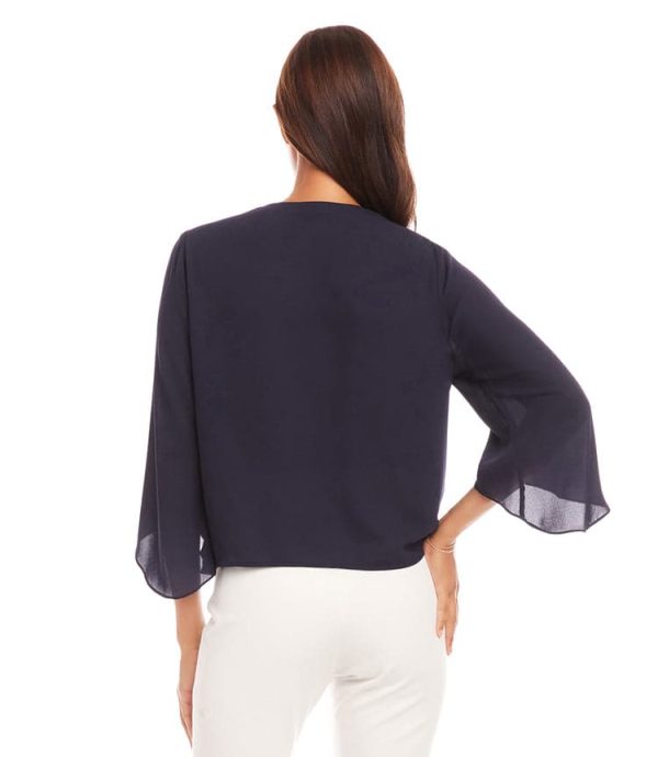 Drape Front Crossover Top - Image 4
