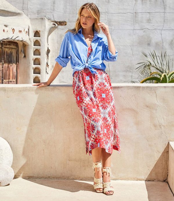 Side Slit Midi Dress - Image 2