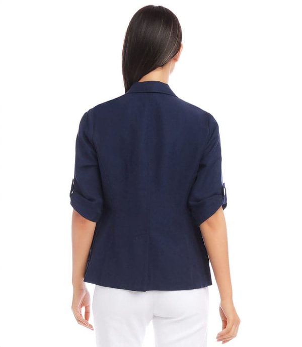 Roll Tab Sleeve Jacket - Image 3
