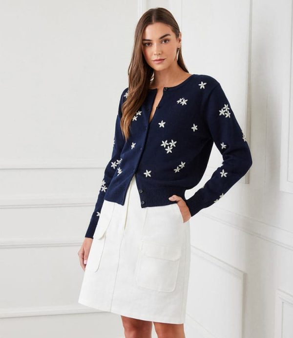 Embellished Cardigan Sweater - Image 6