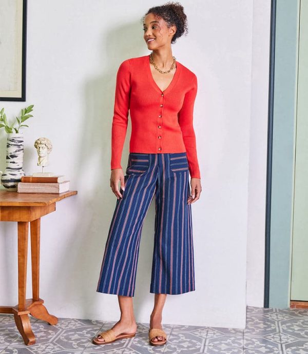 Ribbed Cardigan Sweater - Image 7