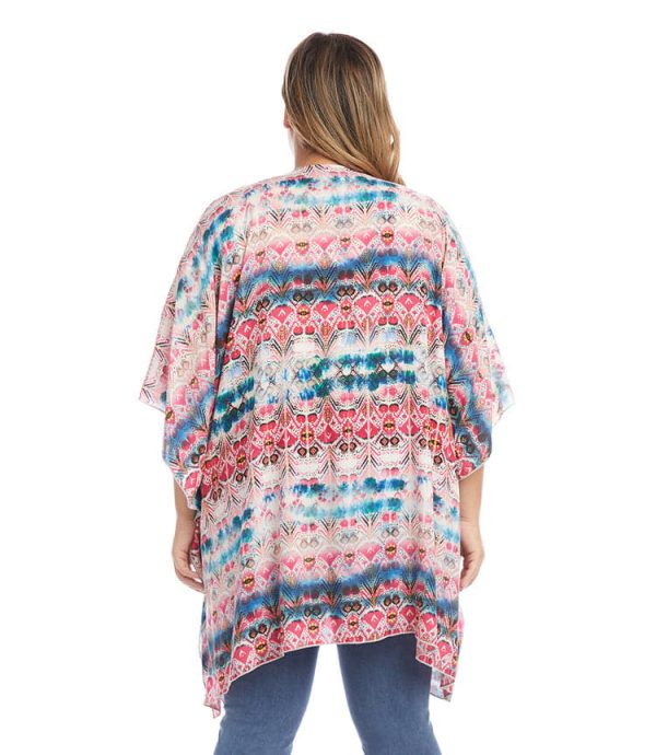 Plus Size Open Front Jacket - Image 3