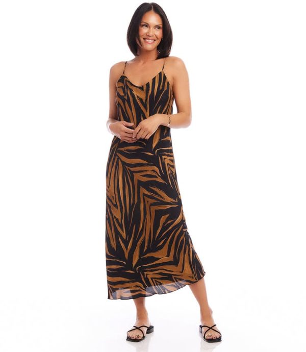 Bias Cut Midi Dress - Image 2
