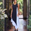 Asymmetric Colorblock Dress