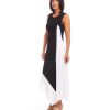 Asymmetric Colorblock Dress - Image 4