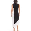 Asymmetric Colorblock Dress - Image 5