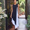 Asymmetric Colorblock Dress - Image 6