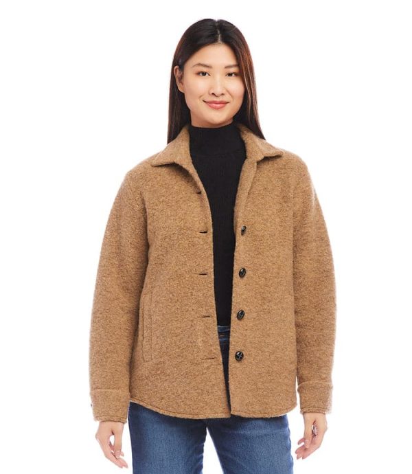 Brushed Shirt Jacket - Image 2