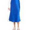 Satin Bias Cut Midi Skirt - Image 2