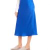Satin Bias Cut Midi Skirt - Image 3