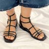 Wedged Gladiator Sandals