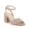 Simple Pleasures Raffia Heel Sandals