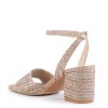 Simple Pleasures Raffia Heel Sandals - Image 4
