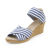 Cannon Espadrille Wedge Linen Sandals - Image 4