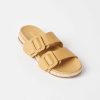 Buckled Leather Sandals
