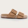 Buckled Leather Sandals - Image 6