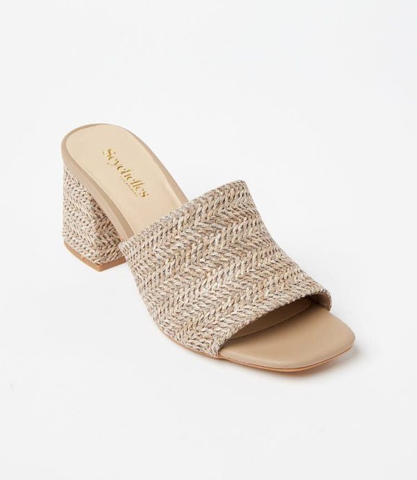 Adapt Raffia High Heel Sandals - Image 2