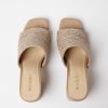 Adapt Raffia High Heel Sandals - Image 4