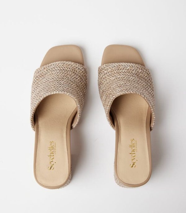Adapt Raffia High Heel Sandals - Image 4