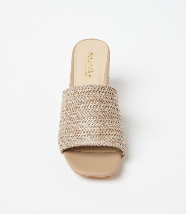 Adapt Raffia High Heel Sandals - Image 5