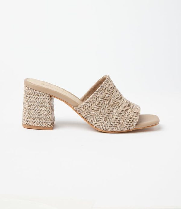 Adapt Raffia High Heel Sandals - Image 7
