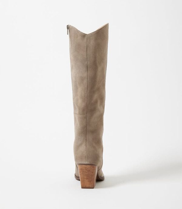 Pointed Toe Western High Boots - Image 4