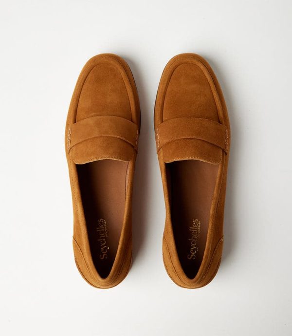 Suede Penny Loafers - Image 2