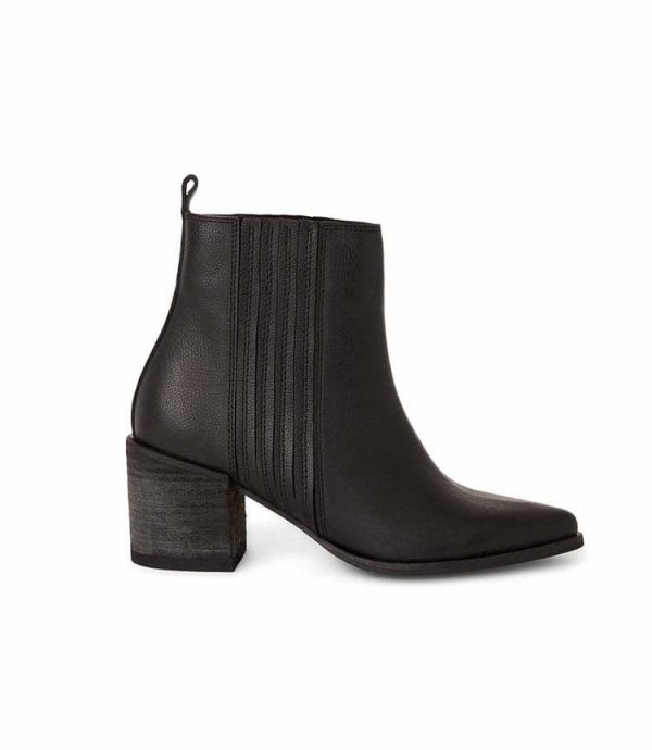 Western Chelsea Leather Booties - Image 3
