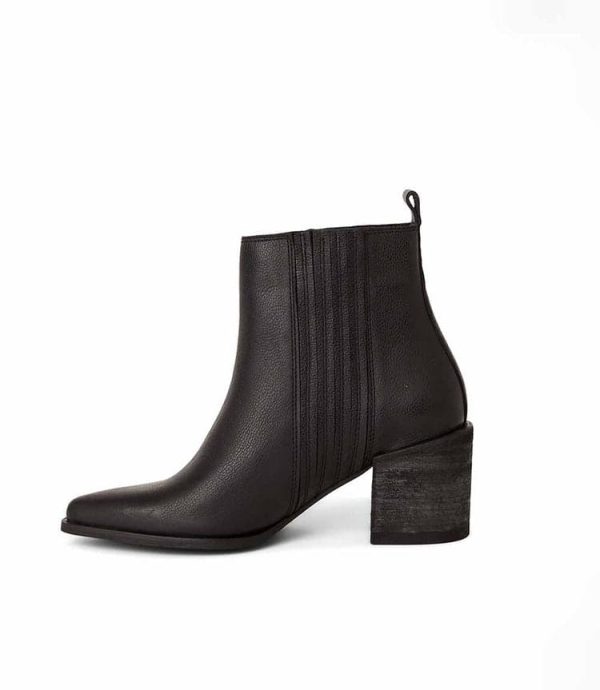 Western Chelsea Leather Booties - Image 5
