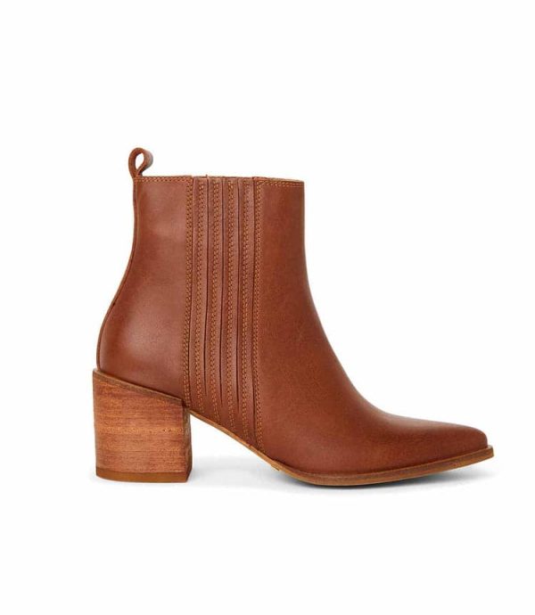 Western Chelsea Leather Booties - Image 3
