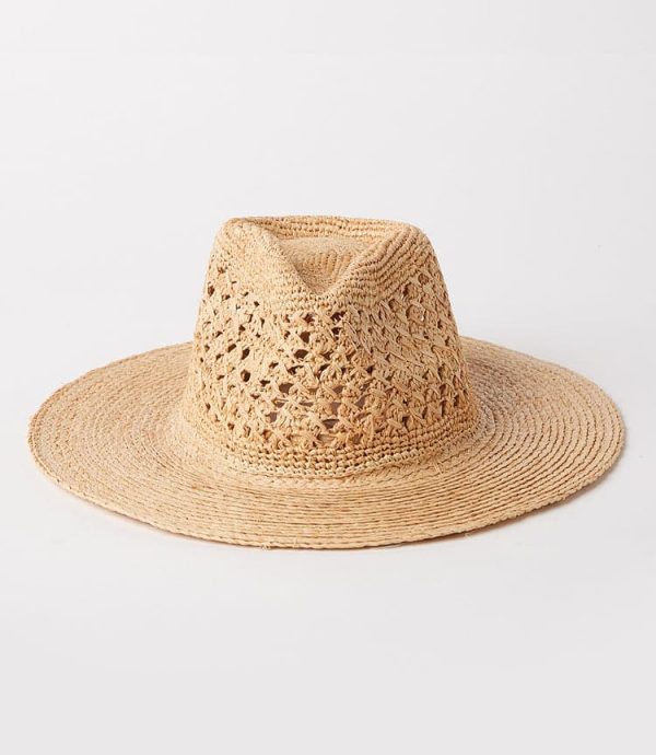 Raffia Fedora Hat - Image 2