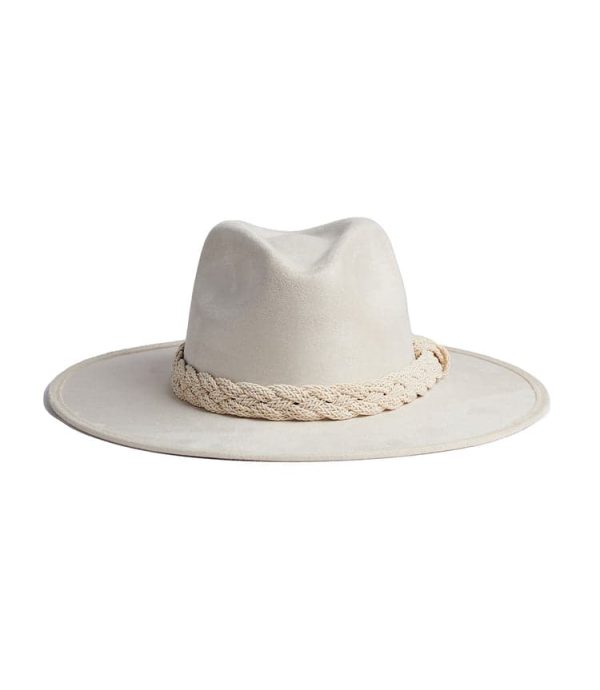 Braided Trim Fedora Hat - Image 3