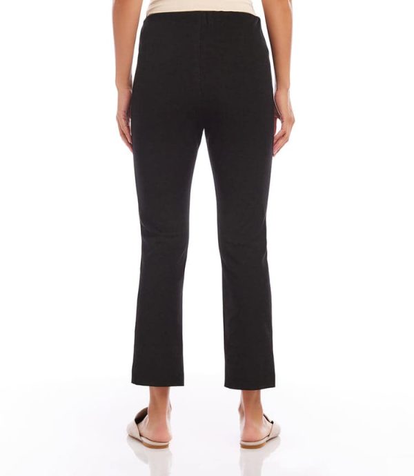 Cropped Pintuck Pants - Image 3