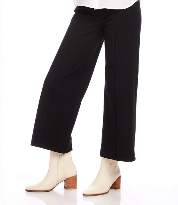 Pintuck Wide Leg Pants - Image 3