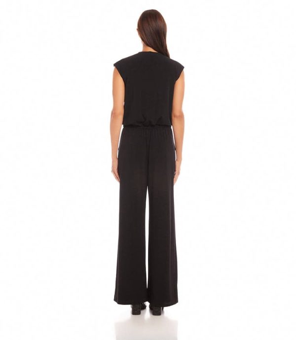 Sleeveless Travel Jersey Jumpsuit - Image 5