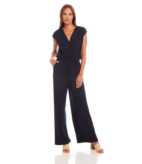 Sleeveless Travel Jersey Jumpsuit - Image 2